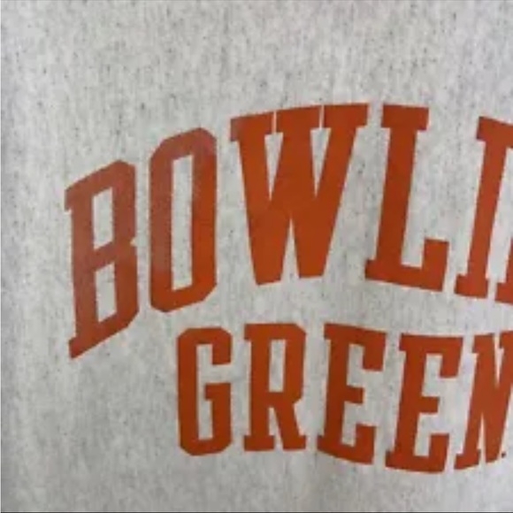 Champion Reverse Weave Bowling Green Crewneck Sweatshirt Gray SZ Large - Picture 8 of 12